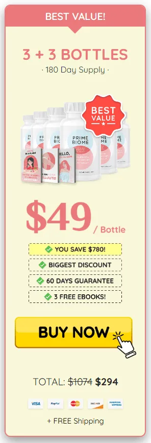 prime biome 6 bottles