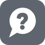Icon representing answering customer questions