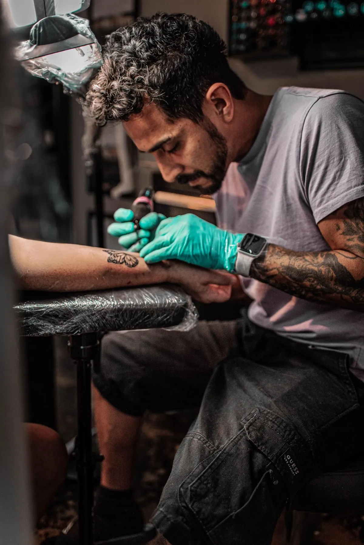 Pistol Pete Salais the Best Tattoo Artist In Arlington Texas and all of Texas Pistol Pete's Tattoo Saloon