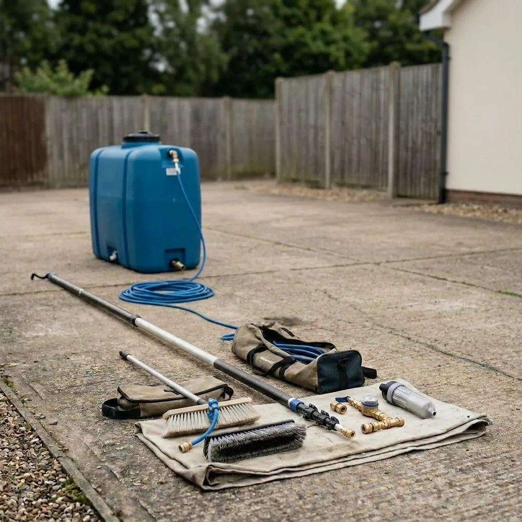 DIY versus professional solar panel cleaning equipment comparison in Perth