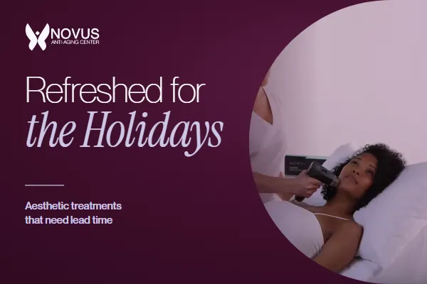 Refreshed for the Holidays: Aesthetic Treatments That Need Lead Time