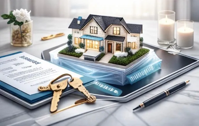 Camera accessories arranged on a dark surface