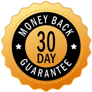 30- days money back guarantee