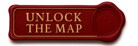 Download button styled as a vintage scroll with text ‘unlock the Map’