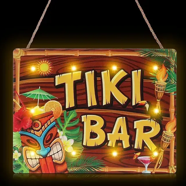 Tiki Hut Lights