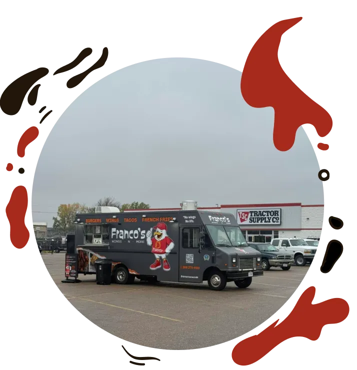 OUR FOOD TRUCK at Francos Wings N More