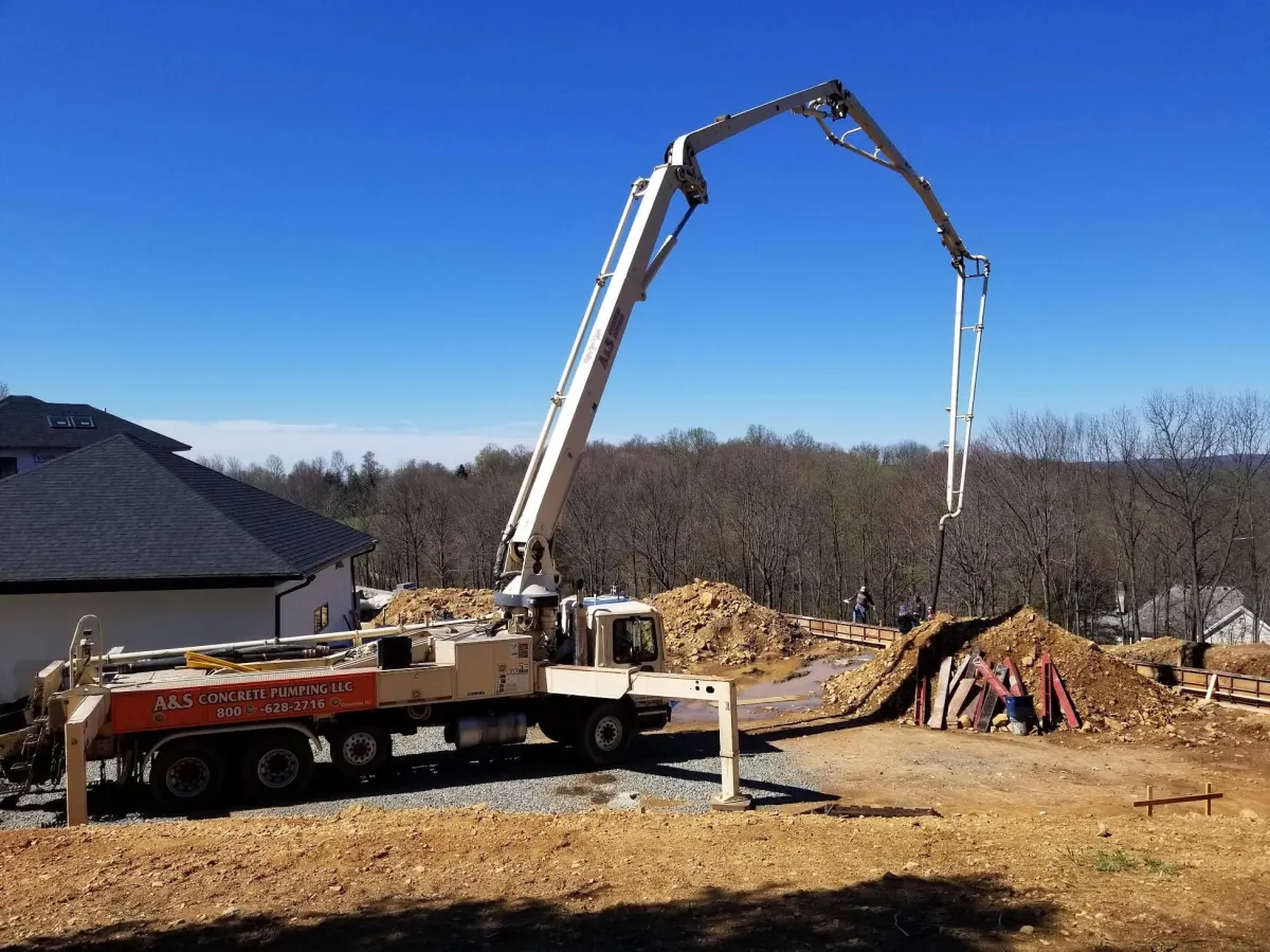residential concrete pumping
