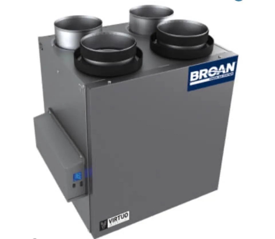 Advanced home ventilation system installation to improve indoor air quality, provided by Luna HVAC.