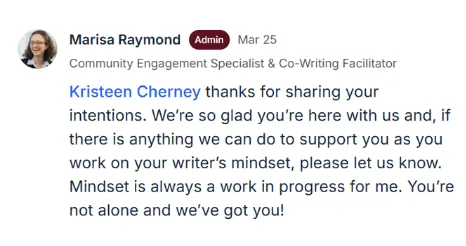 Testimonial Screenshot