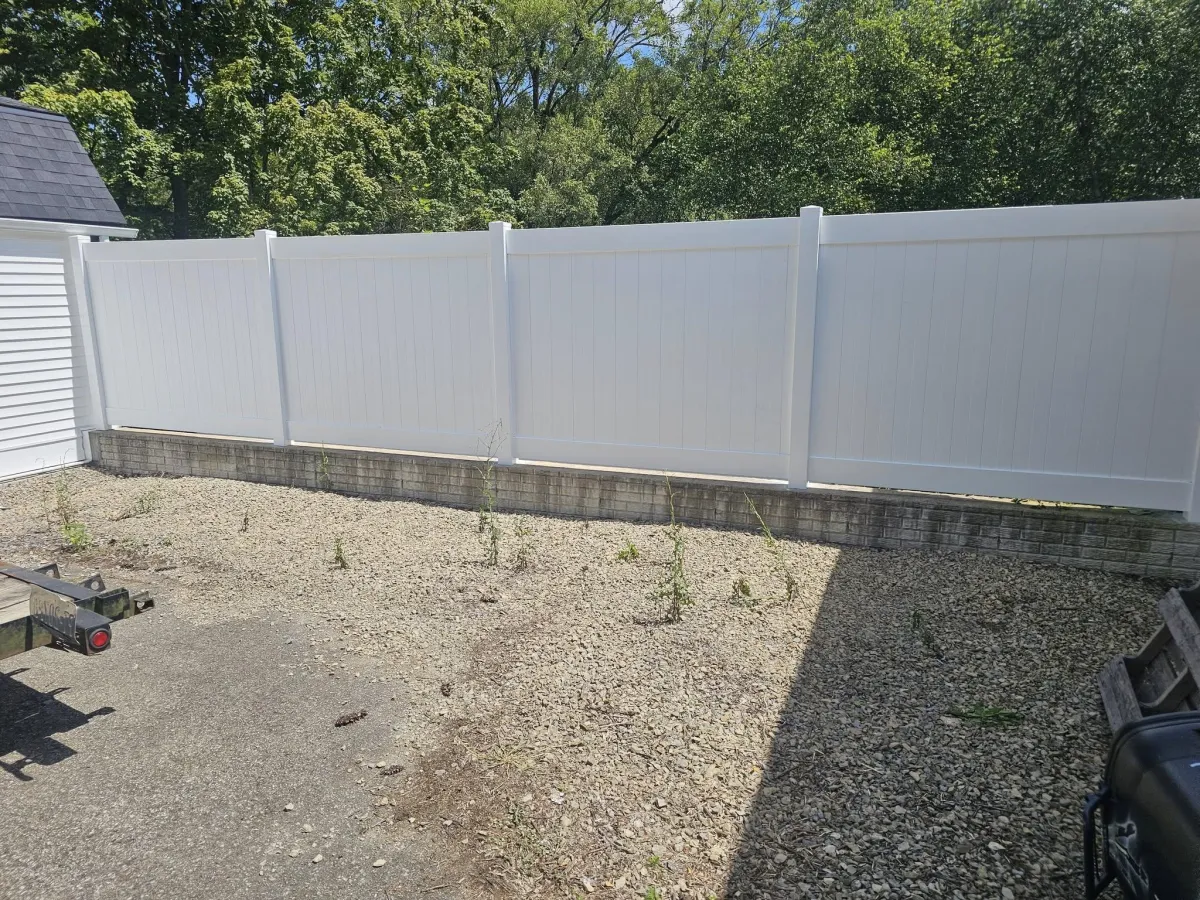 Vinyl Fence