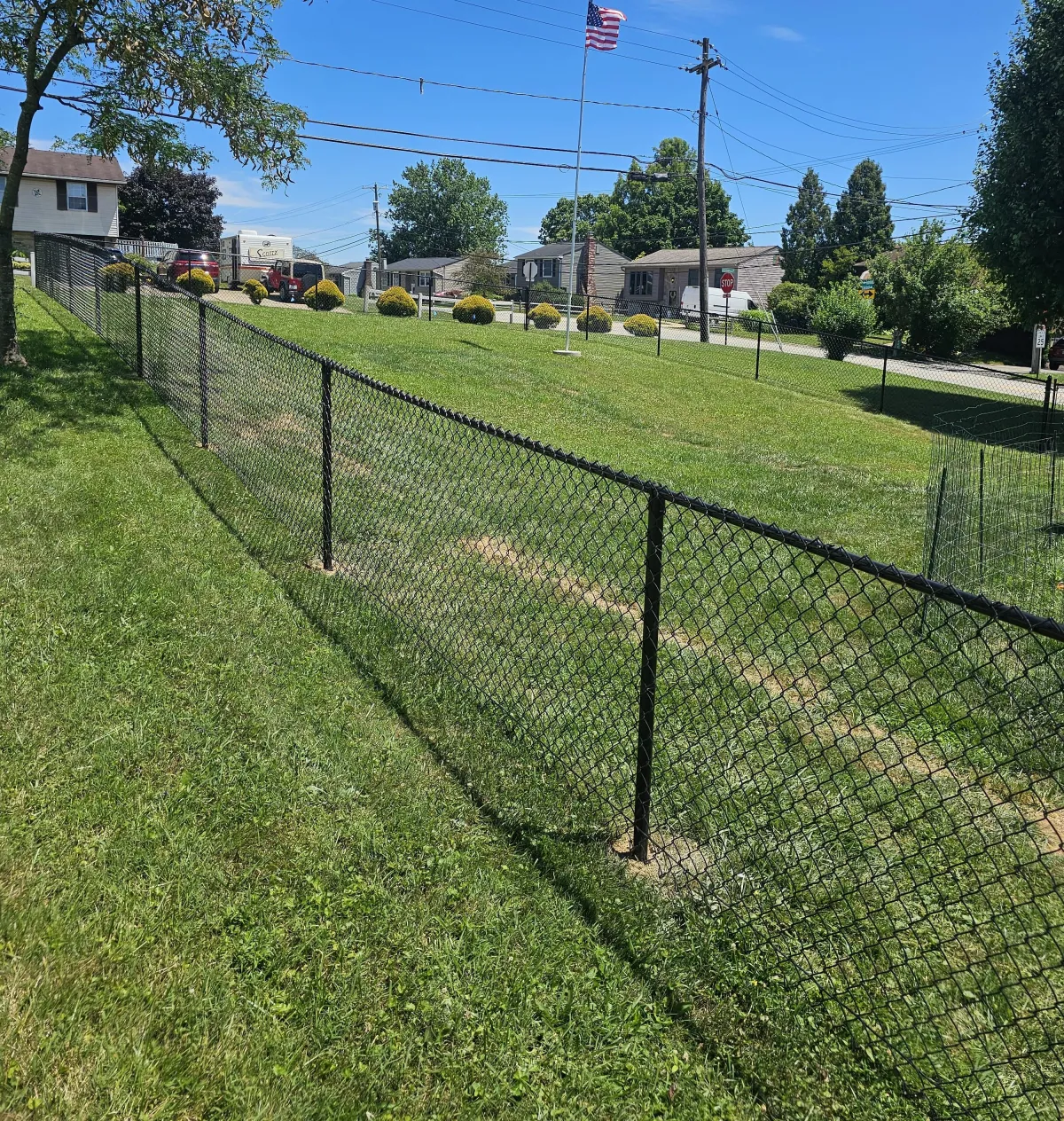 Chain Link Fence Install