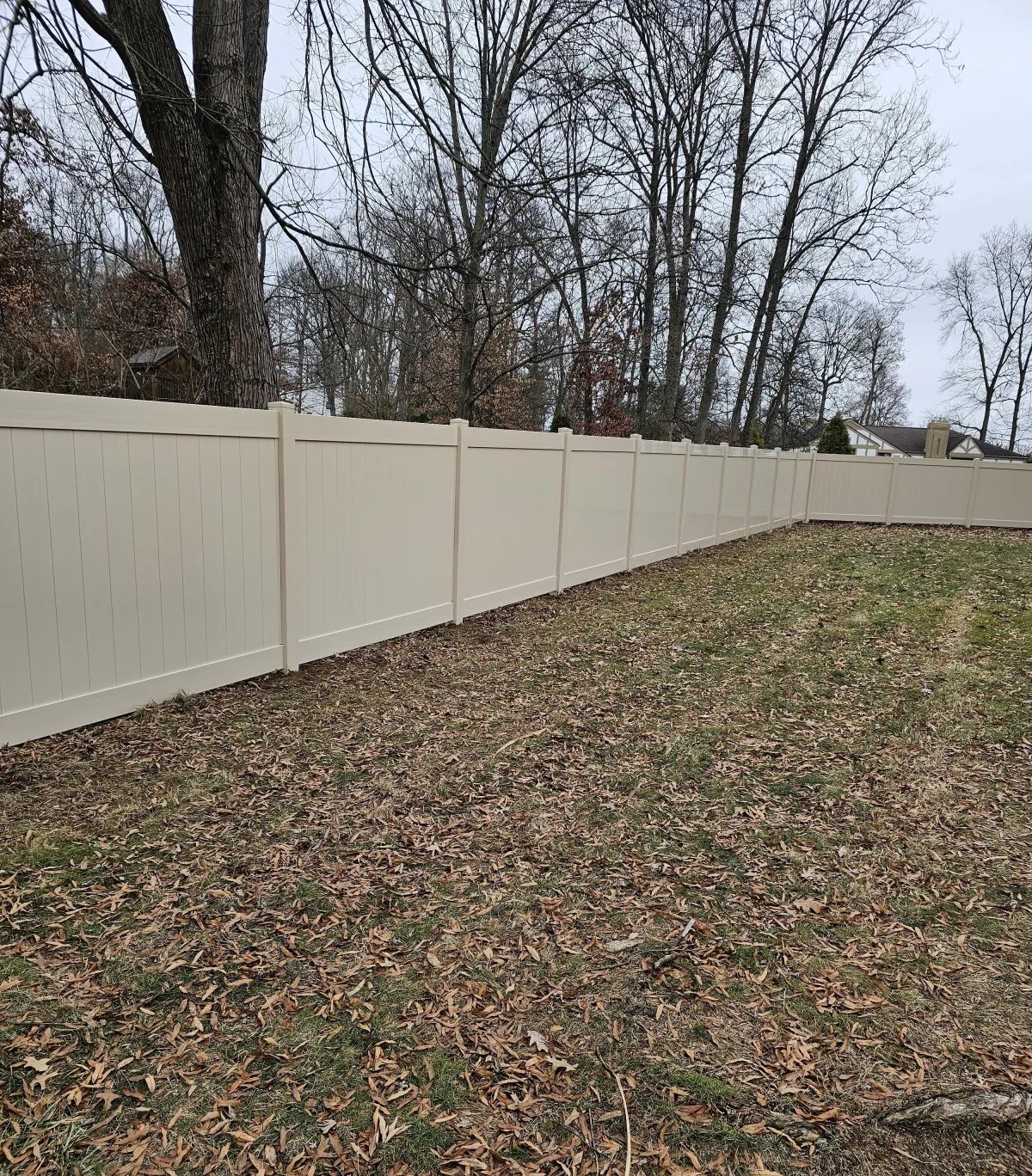 Vinyl Fence Install