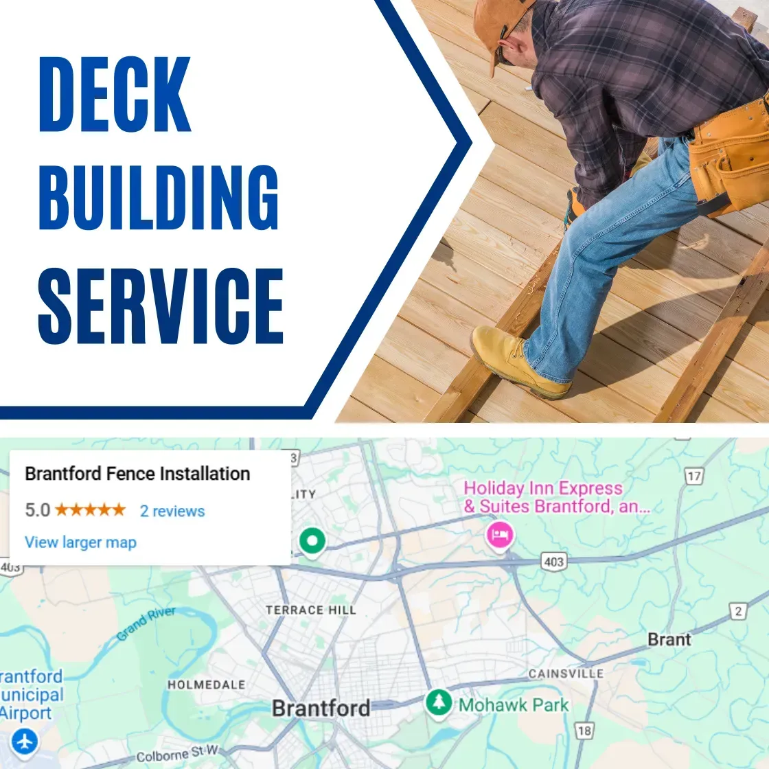 Deck Builders Near You in Brantford, ON