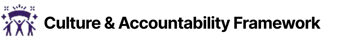 Culture and Accountability Framework