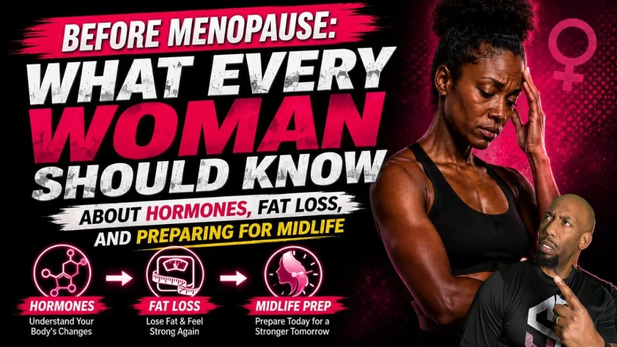 Menopause fat loss and lean muscle guide for women in their 30s, 40s, 50s and 60s