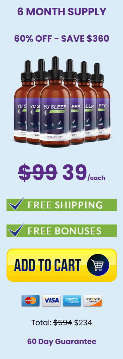 YuSleep 6 bottle