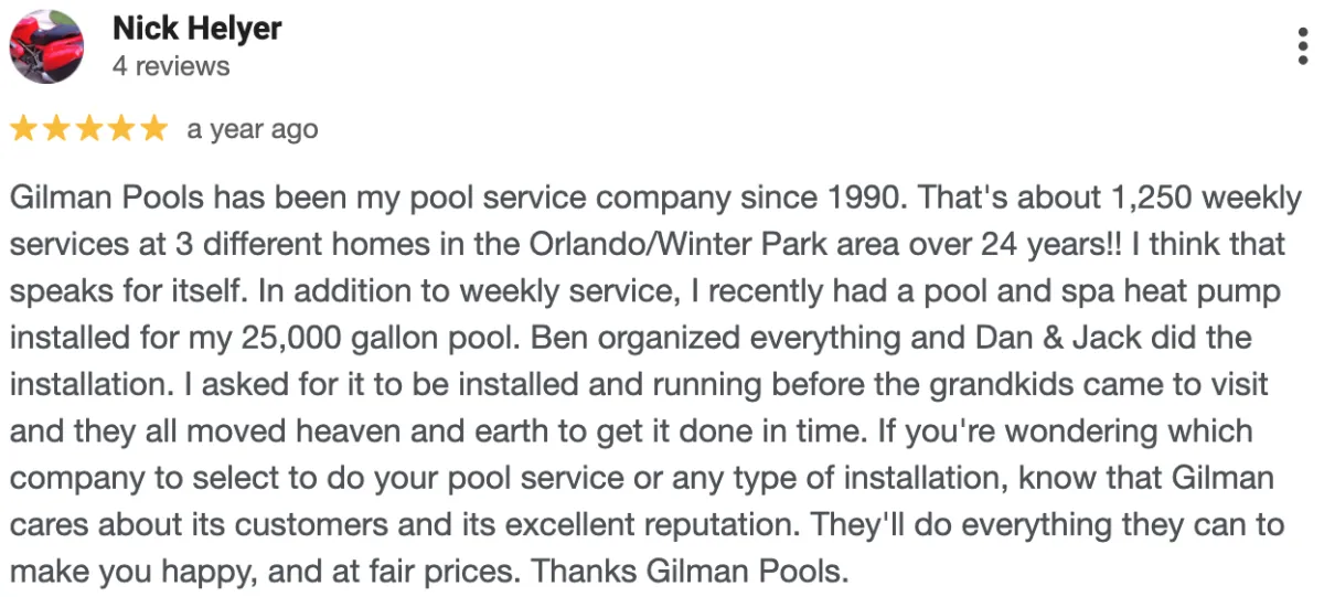 pool service near me