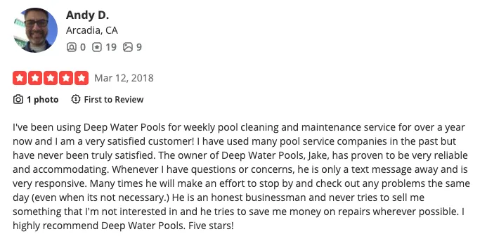 pool services