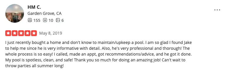 pool service near me