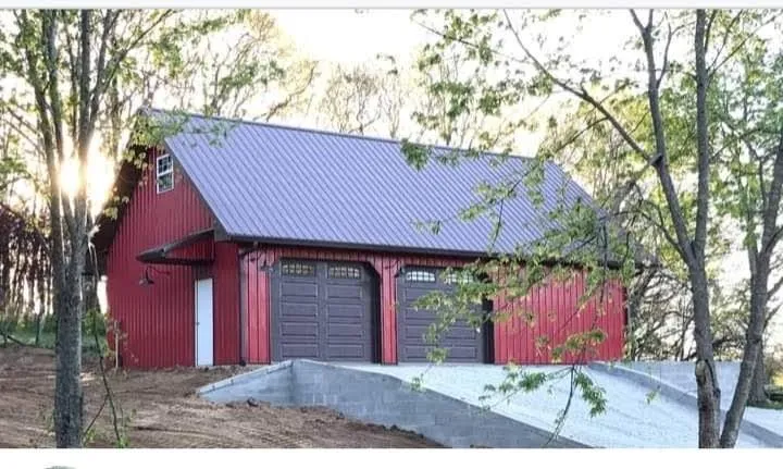 new barn constructed