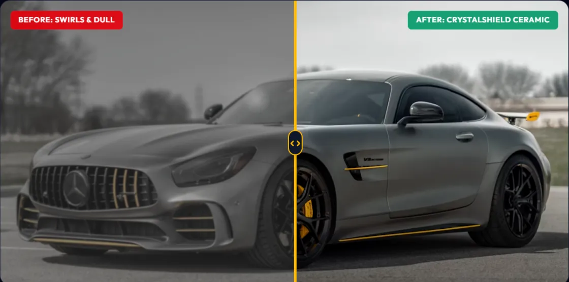 Ceramic Coating Before and After