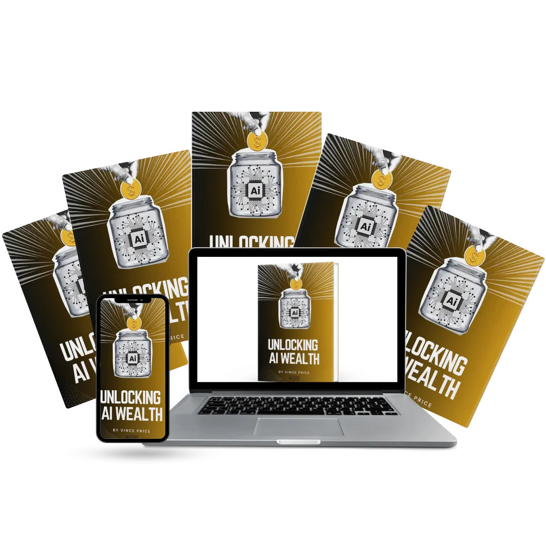 Unlocking AI Wealth EBook Mockup