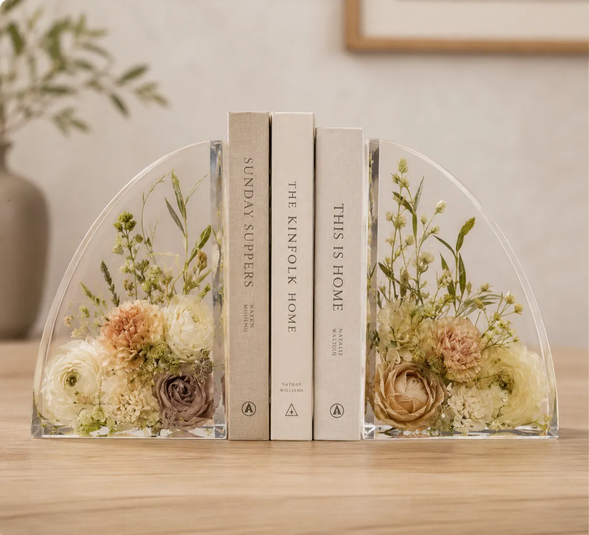 Bookend Wedding Flower Preservation