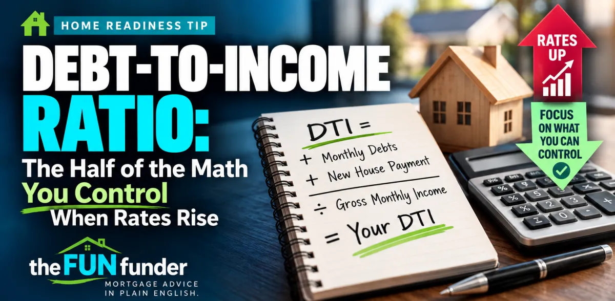 Debt-to-income ratio and how rising mortgage rates affect homebuyer qualification