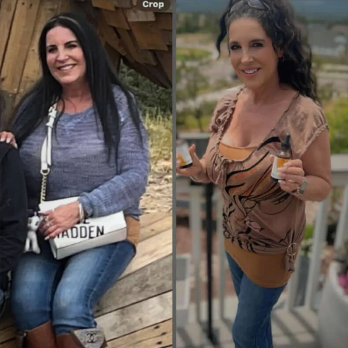 Before and After My Healthy Reach guy kentucky shirt weight loss