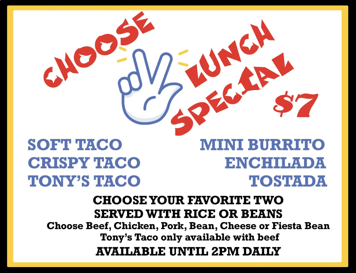 Best Mexican Lunch Special Commerce Township Michigan