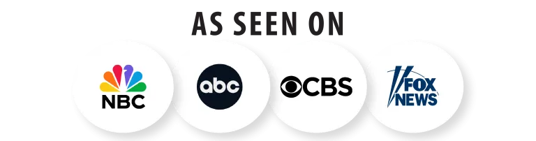 As Seen On NBC, ABC, CBS, FOX NEWS