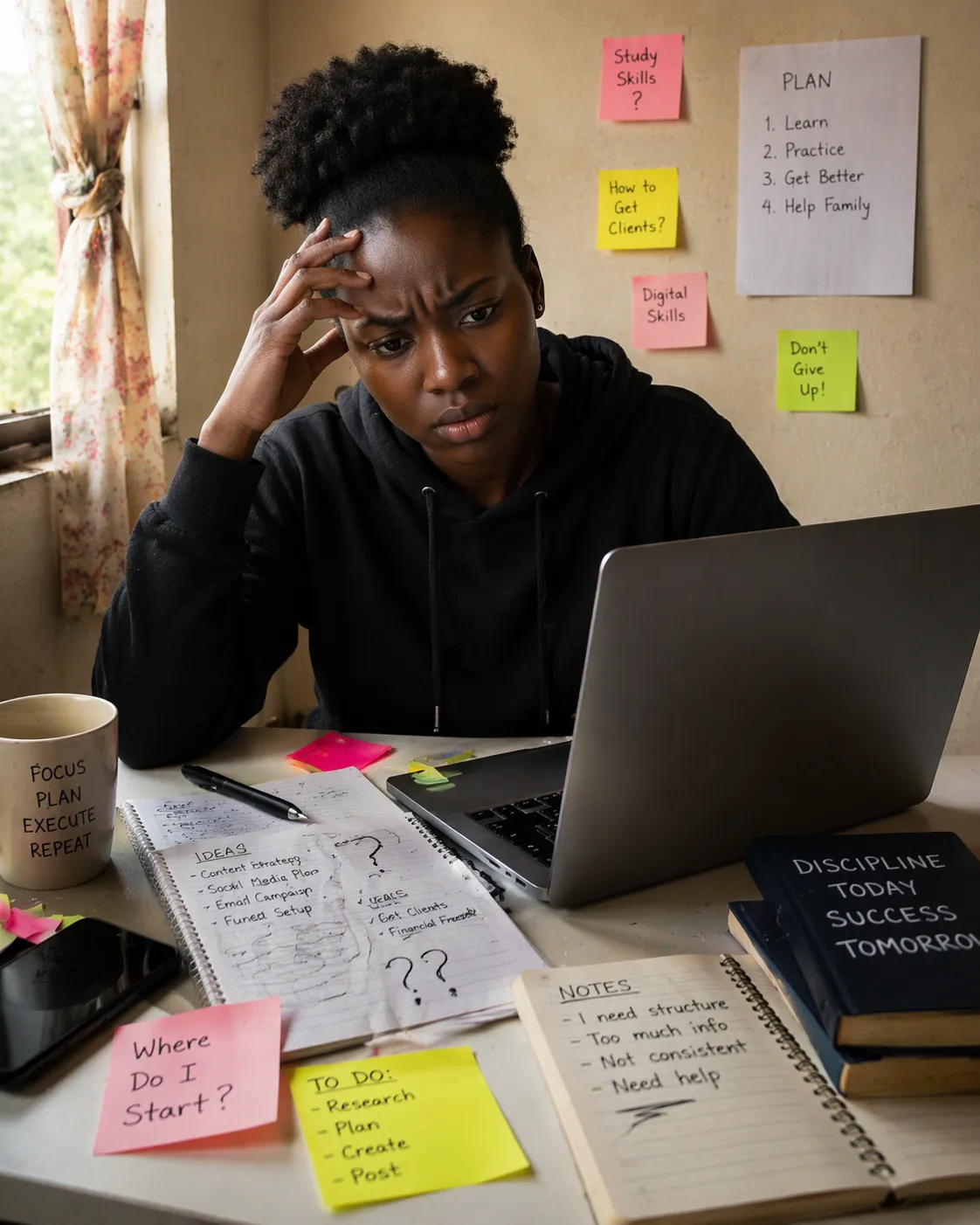 ITP: Focused and stressed study session