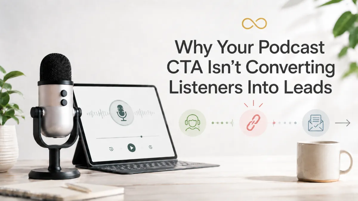 Why Your Podcast CTA Isn’t Converting Listeners Into Leads
