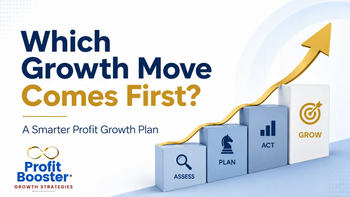 How to Know Which Growth Move Should Come First