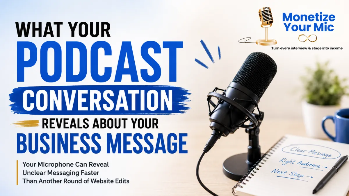 Why Podcast Interviews Expose Unclear Business Messaging