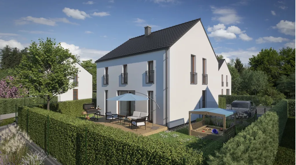 Vizualizace RD 1 exteriér