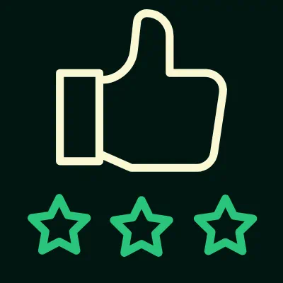 Duim omhoog met sterrating — automatische reviewverzamelaar na afspraken voor betere online zichtbaarheid via LaunchYourSite