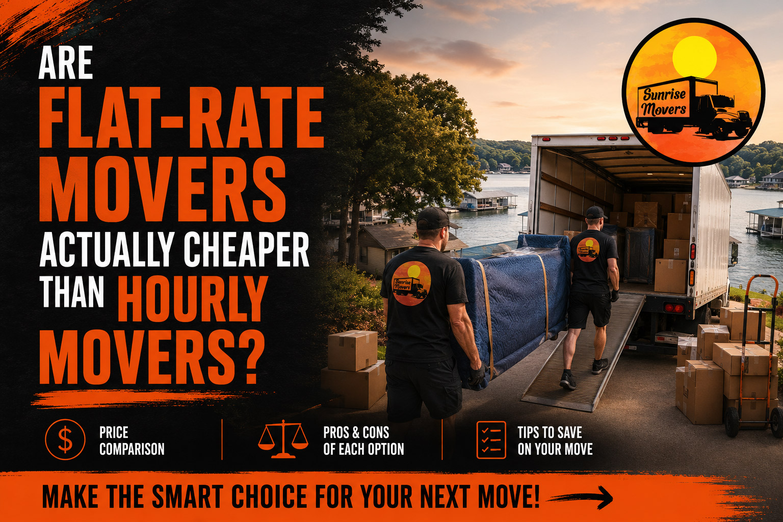 Are Flat-Rate Movers Actually Cheaper Than Hourly Movers?
