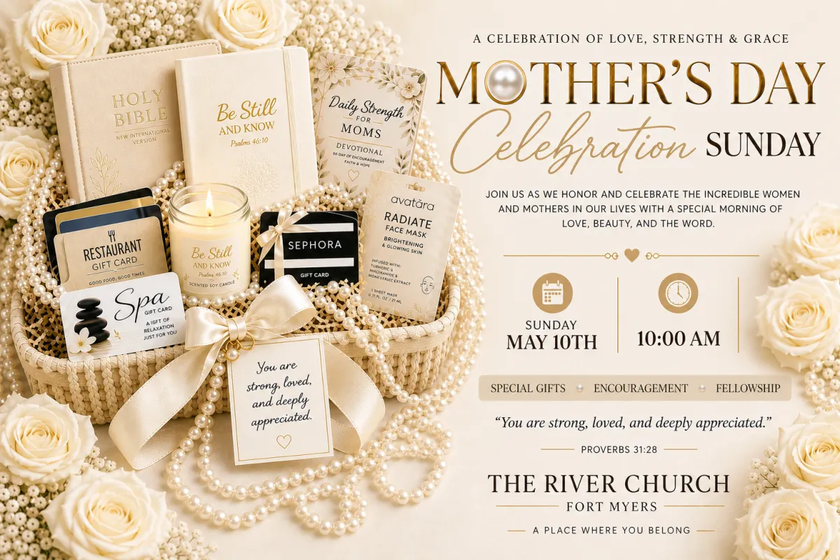 Join us for a beautiful Mother’s Day Celebration Sunday.