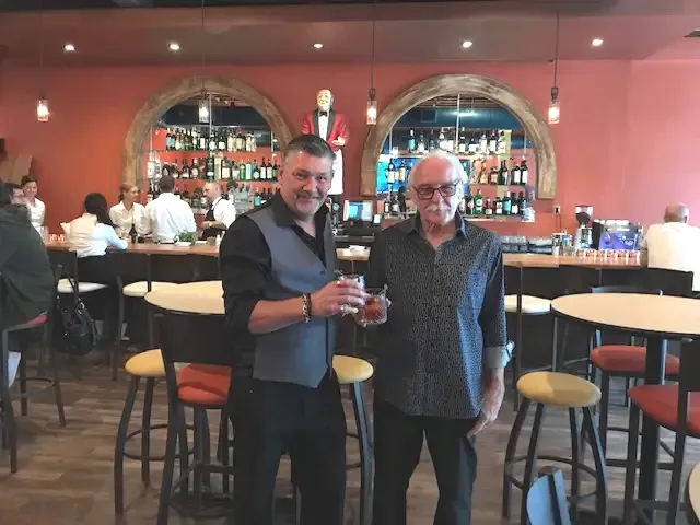 Owners of The Thirsty Butler - Danny Gobbo (R) and Jeff Bourque (L)