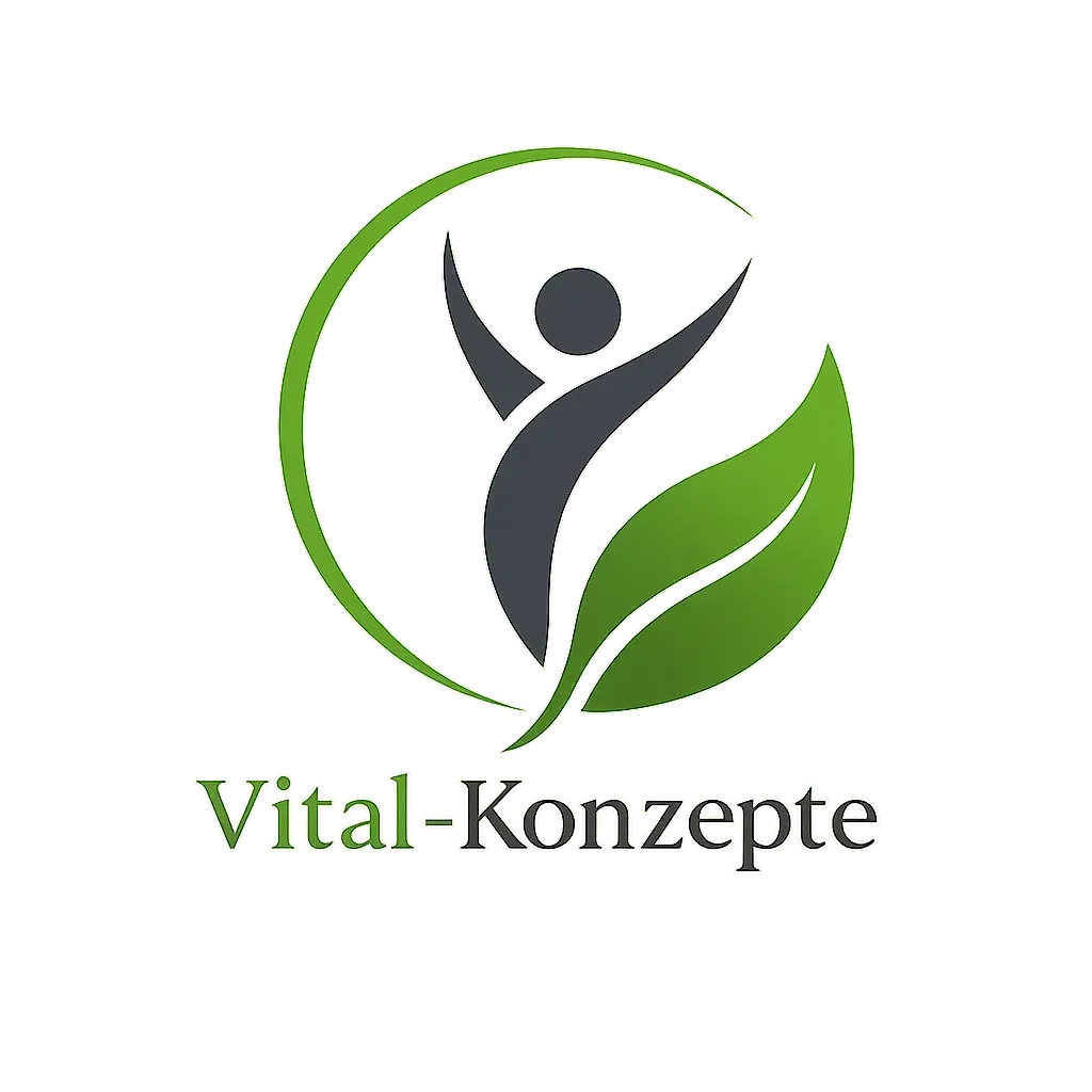 Logo Vital-Konzepte und Rahm Roast Kaffee