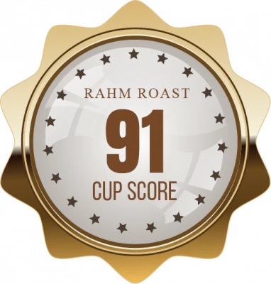 Rahm Roast Kaffee hat 91 cup score