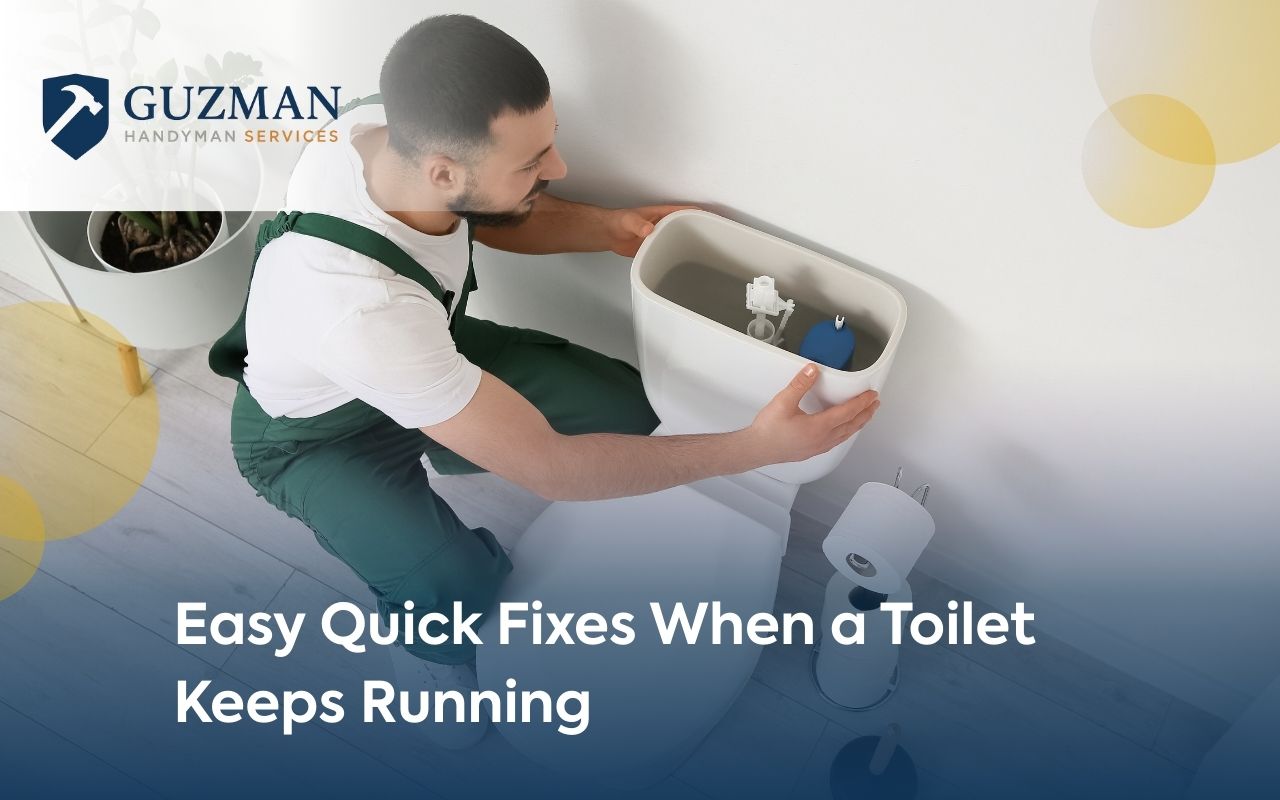 Easy Quick Fixes When a Toilet Keeps Running