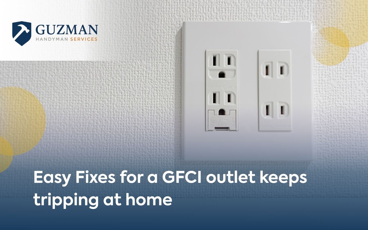 Easy Fixes for a GFCI outlet keeps tripping at home