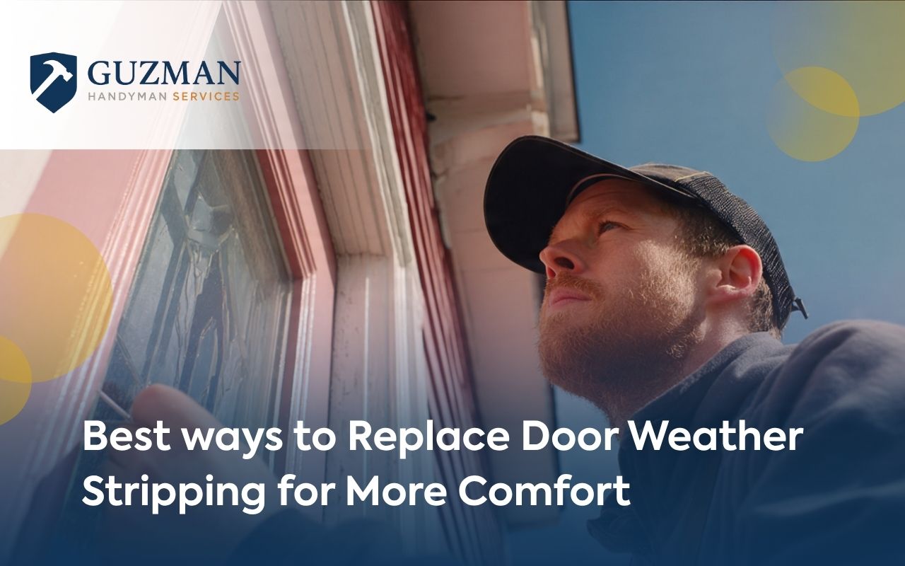 Best ways to Replace Door Weather Stripping for More Comfort