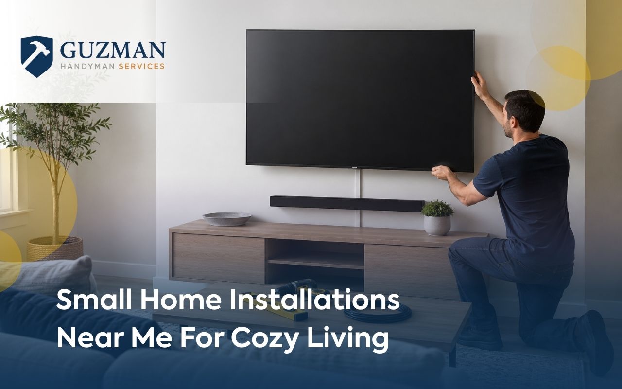 Small home installations near me for secure TV mounting in Porter