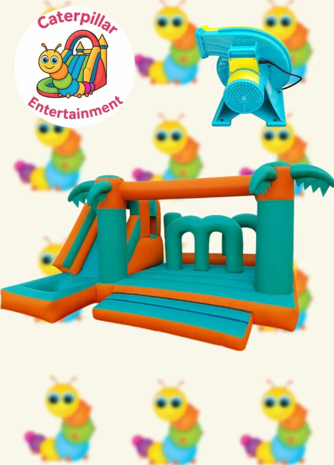 Jungle Safari Bouncer Jumping Castle