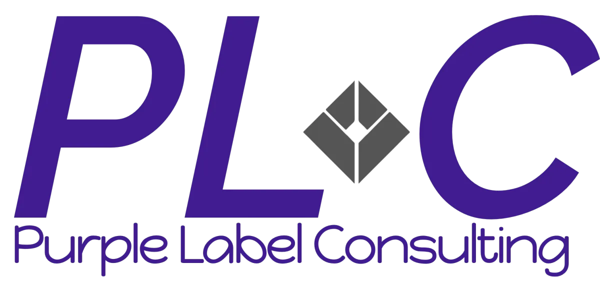 image logo purple label consulting