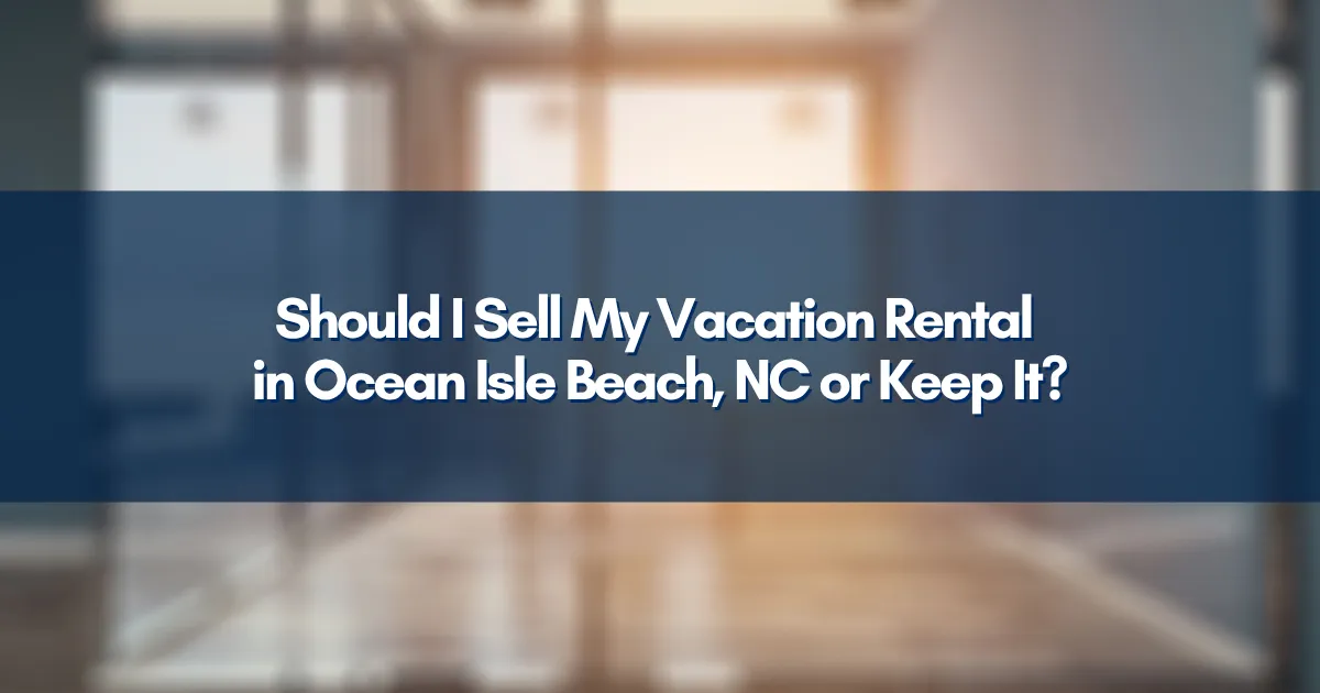 Beautifully decorated living room inside an Ocean Isle Beach vacation rental home