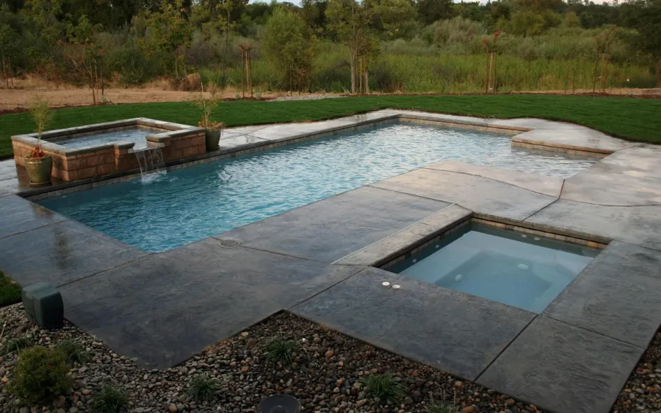 Cherry Hill Concrete builds and installs pool deck